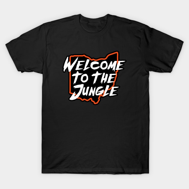 Welcome to the Jungle - Black T-Shirt by KFig21